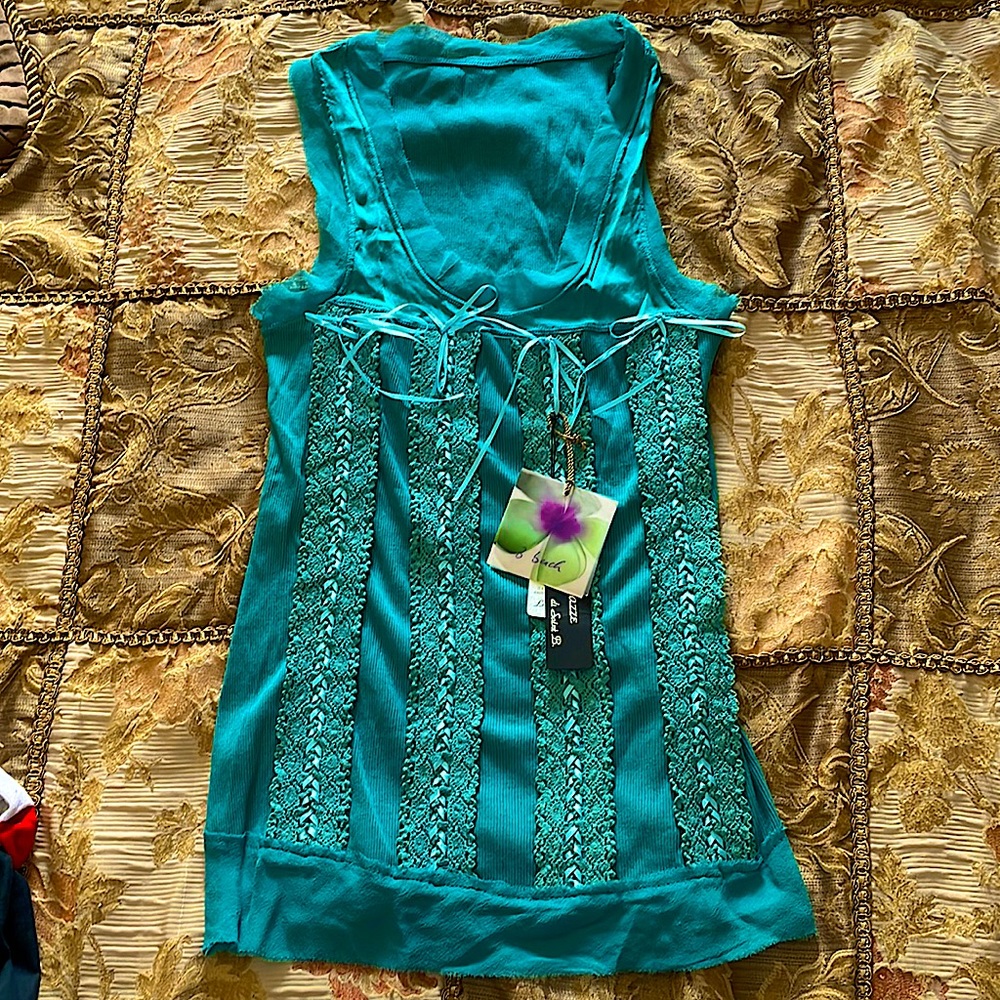 Teal Tank Top